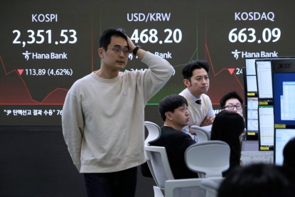 World stock markets nosedive again amid Trump’s tariff ‘medicine’